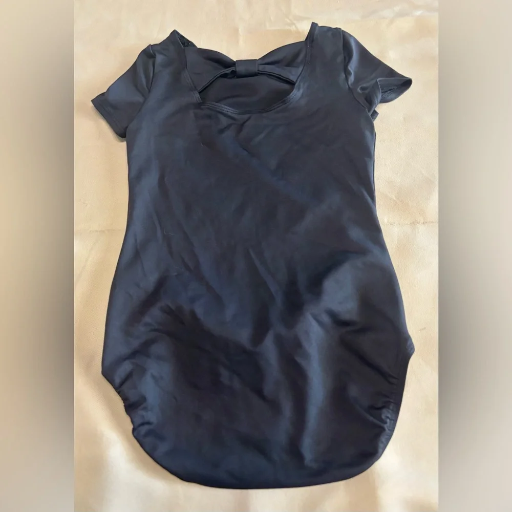 Justice Black Leotard for Kids‎ Dance Gymnastics